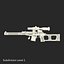 Sniper Rifles 3D Models Collection