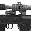Sniper Rifles 3D Models Collection