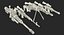 Sniper Rifles 3D Models Collection