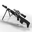 Sniper Rifles 3D Models Collection