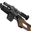 Sniper Rifles 3D Models Collection