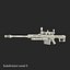 Sniper Rifles 3D Models Collection