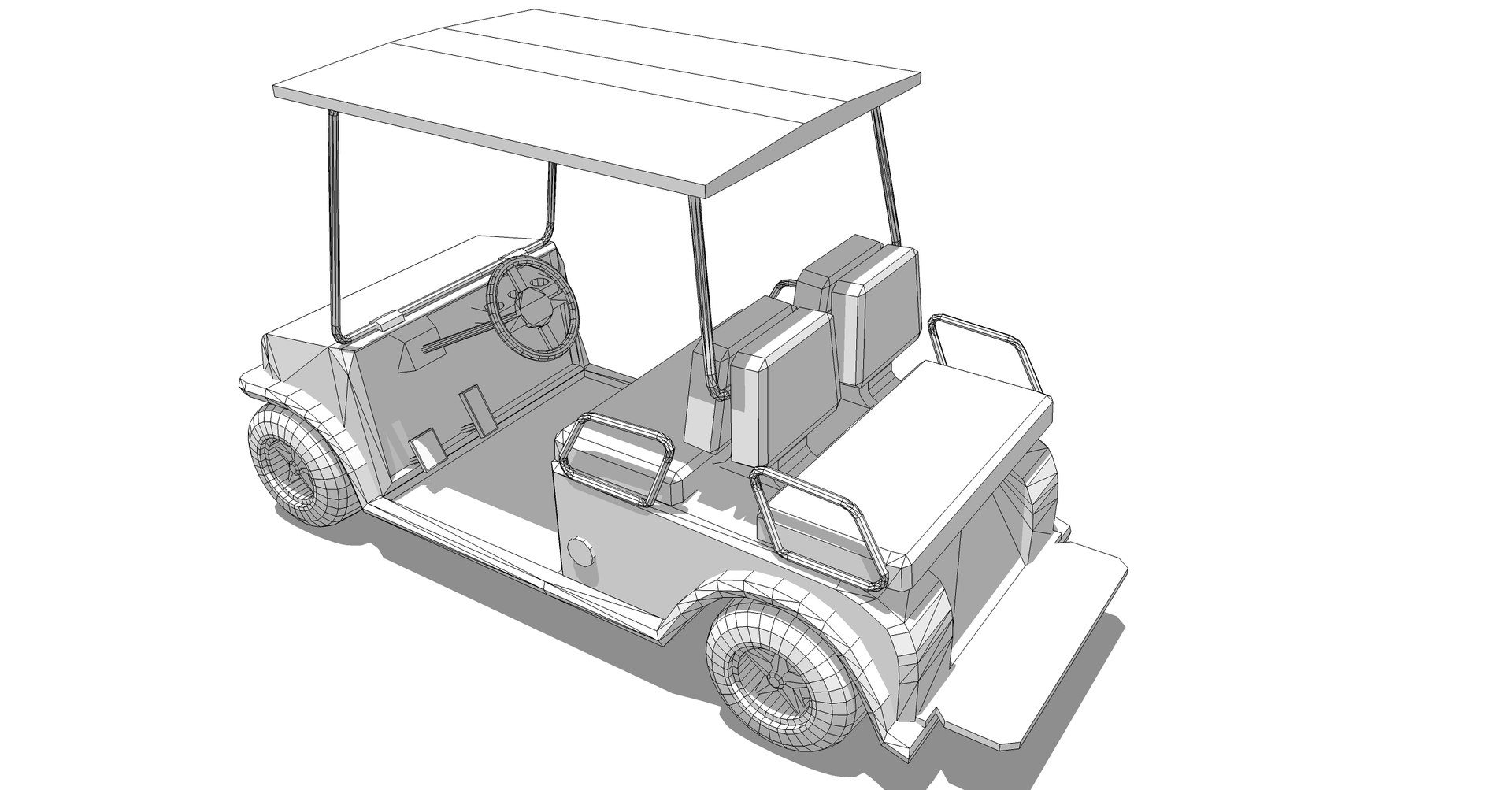 golf cart car 3D model https://p.turbosquid.com/ts-thumb/zz/cPzItM/48VmDp5p/wireframe2/jpg/1547225808/1920x1080/fit_q87/82a3e2edf3308186b318c1d8560149ee92c513da/wireframe2.jpg