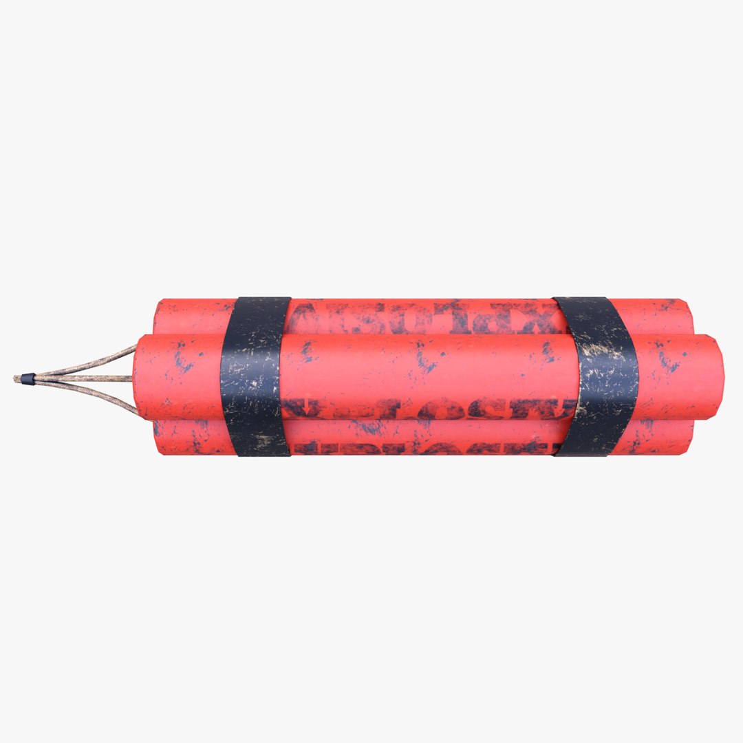 3D Dynamite Model - TurboSquid 1395504