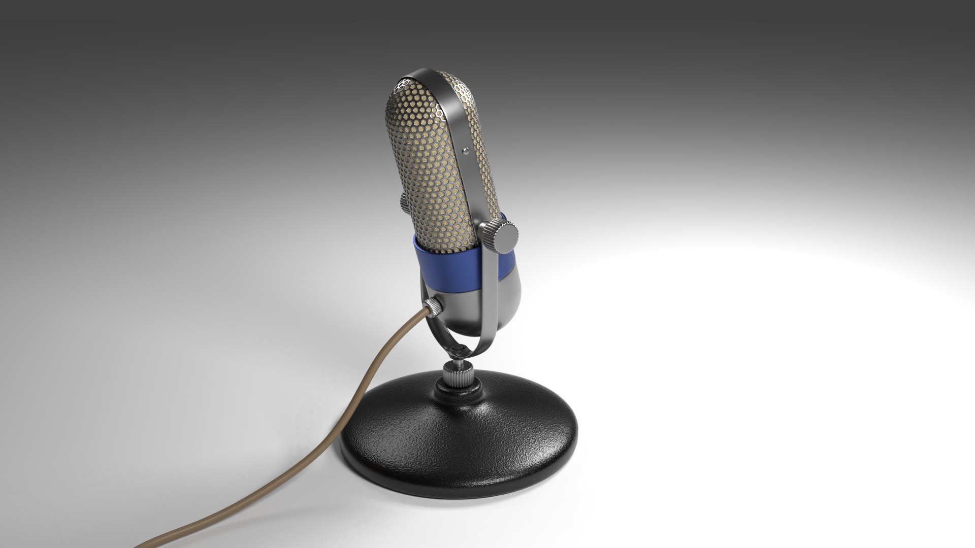 3D microphone - TurboSquid 1219219