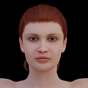 3D model blender female
