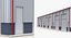 warehouse hangars 3D model