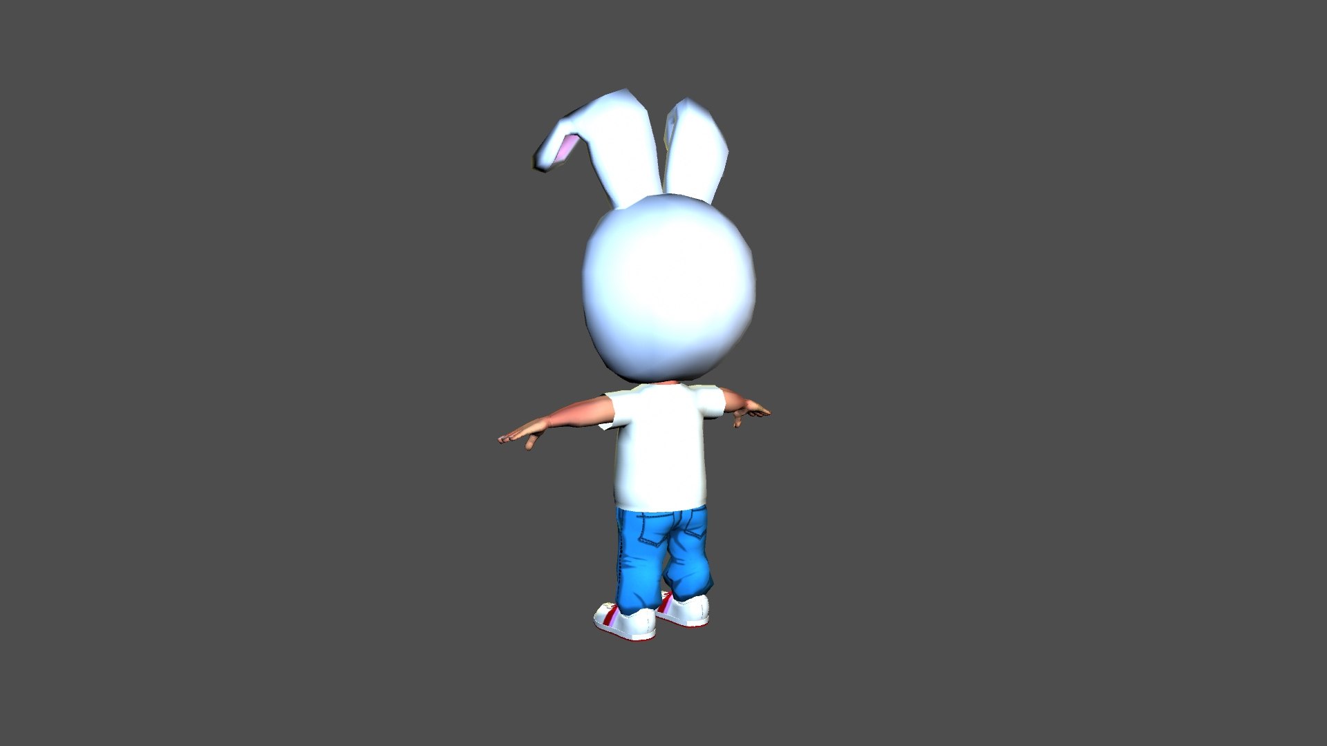 Rabbit Boy 3D Model - TurboSquid 1627039